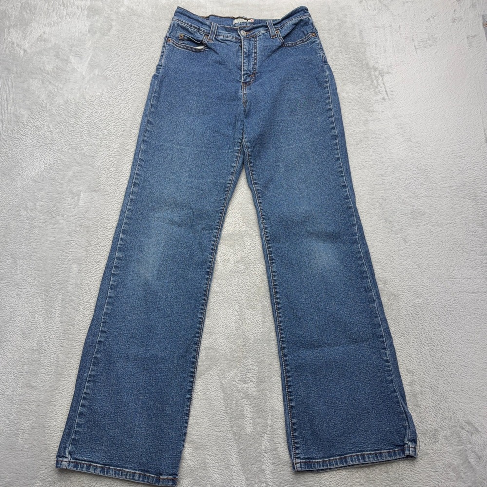 Levi Jeans Womens 8M Blue 512 Y2k Perfectly Slimming Bootcut High Rise Denim